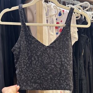 Lululemon crop work out top
